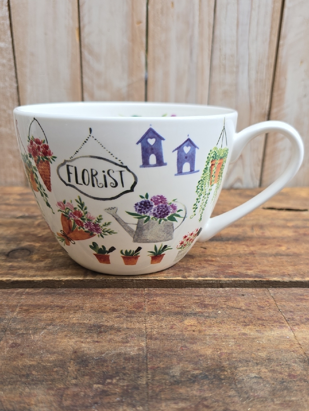 Portobello By Design Bone China Floral Mug
